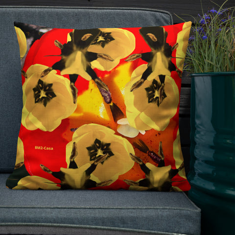 'Dua Tulipa' Premium Pillow