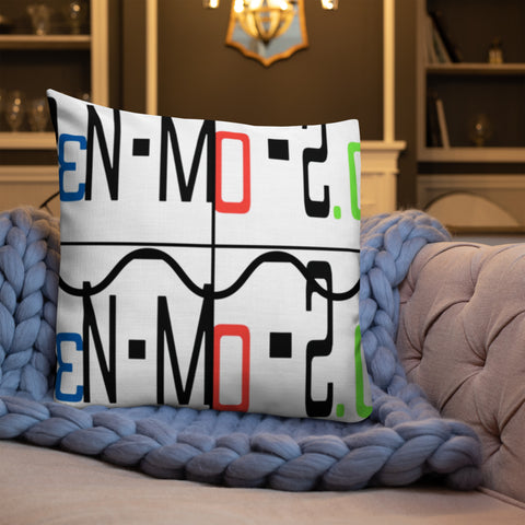 'Ben-Mo-2.0 Logo' Premium Pillow