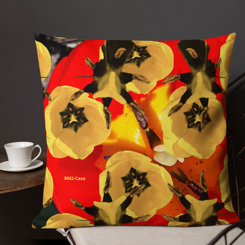 'Dua Tulipa' Premium Pillow