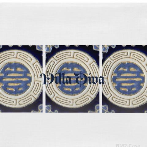 'Villa Diva' White 3cm Premium Pillow Case-SAMPLE