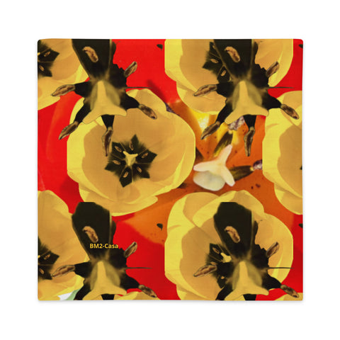 'Dua Tulipa' Premium Pillow Case