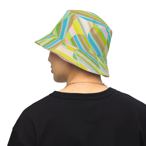 Clover Striper Reversible Bucket Hat