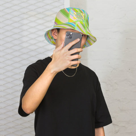 Clover Striper Reversible Bucket Hat