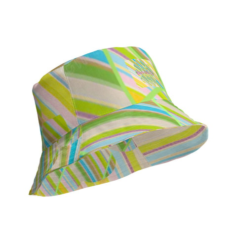 Clover Striper Reversible Bucket Hat