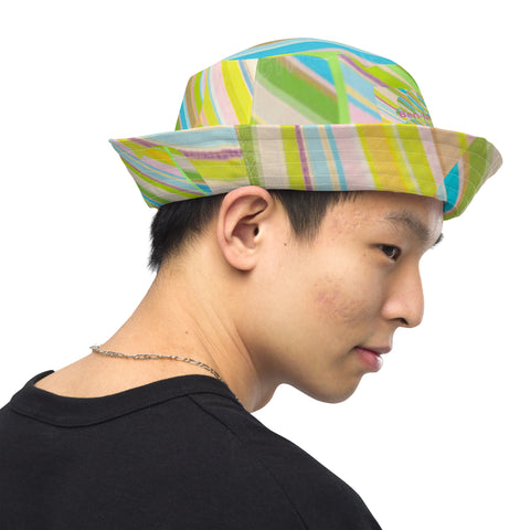 Clover Striper Reversible Bucket Hat