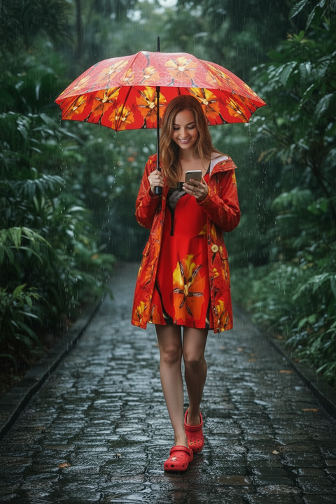 'Dua Tulipa' Skater Dress