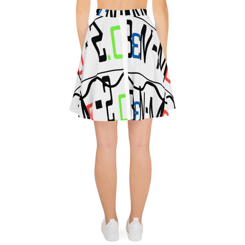 'Ben-Mo-2.0 Logo' Women''s Skater Skirt