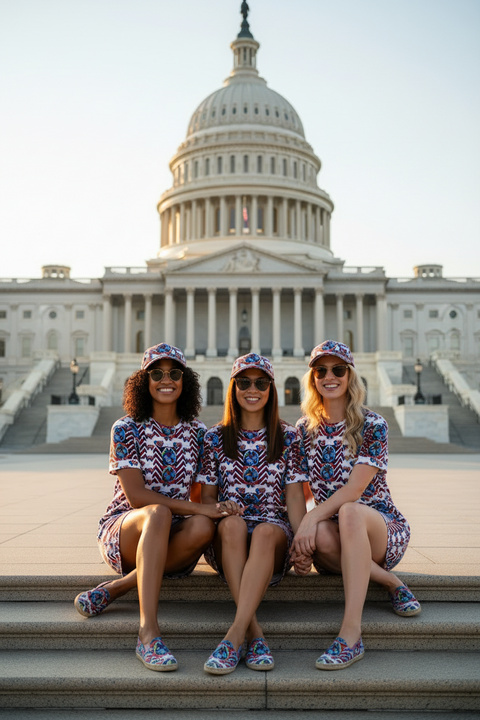‘American Dream' T-shirt Dress