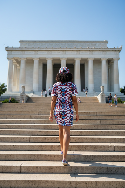 ‘American Dream' T-shirt Dress
