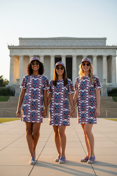 ‘American Dream' T-shirt Dress