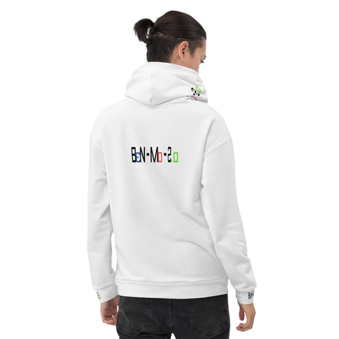 'Ben-Mo-2.0 Logo' Gender-Neutral Hoodie