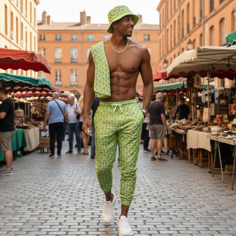 'Irish Tee' Pixel Unisex Track Pants