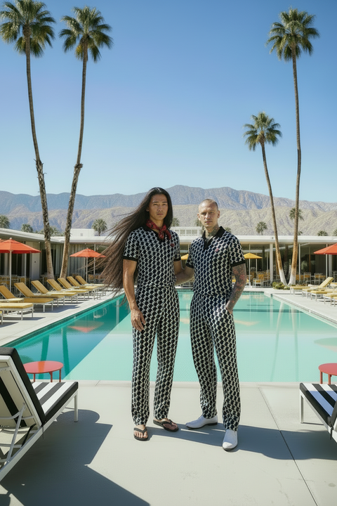 'The Ben Infinity' Unisex Wide-Leg Lounge Pants