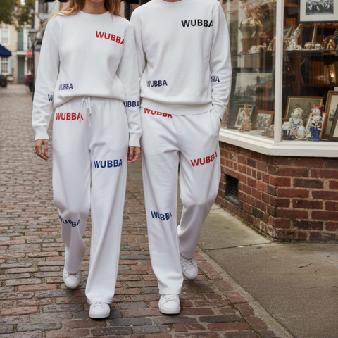 ‘Wubba Wubba Wubba’ Uunisex Wide-leg Lounge Pants
