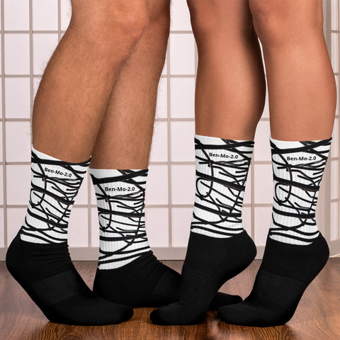 'Scribbles' Socks