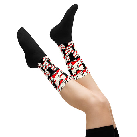 'Bird On High' Socks