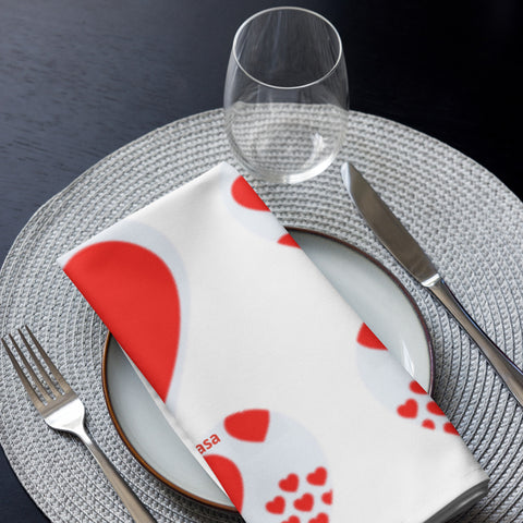 BM2-Casa ‘Hearts’ Cloth Napkin Set