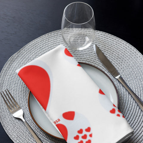 BM2-Casa ‘Hearts’ Cloth Napkin Set