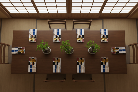 BM2-Casa 'Primaries' Cloth Napkin Set