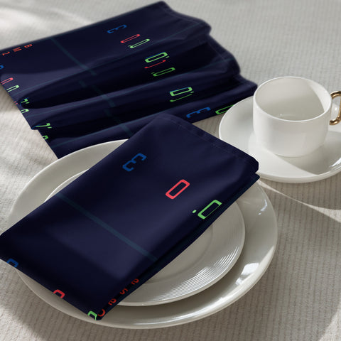 BM2-Casa ‘Blackout’ Cloth Napkin Set