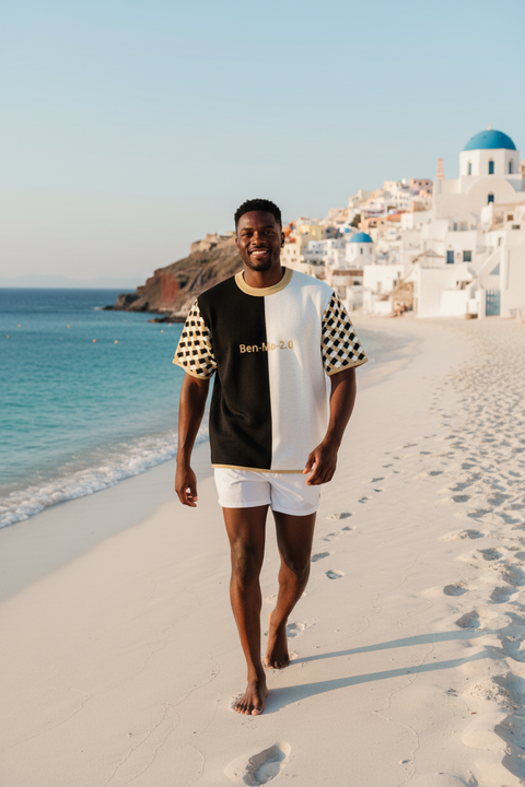 'Pick A Side' Collegiate Unisex Knitted Classic Tee