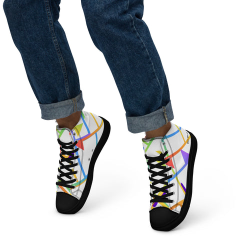 De Vines' Men's High top Canvas Shoes