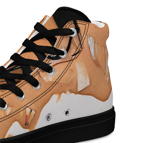 Splat Men's High-top Canvas Shoes