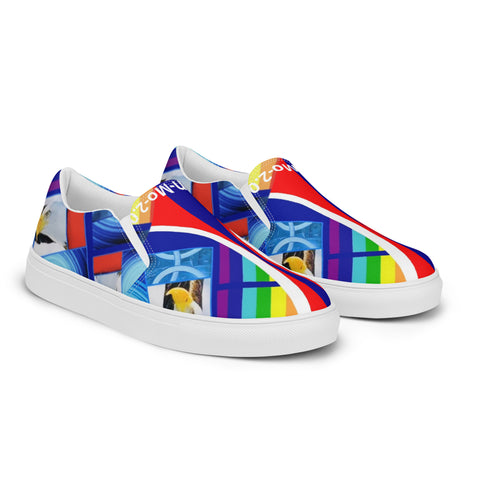 'VOTE USA 2024’ Election Collection Men’s Slip-on Canvas Shoes