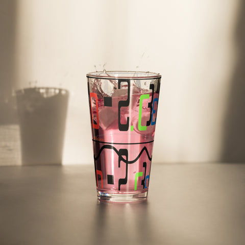 BM2-Casa: Logo Shaker Pint Glass