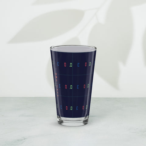 BM2-Casa: Blackout Shaker Pint Glass