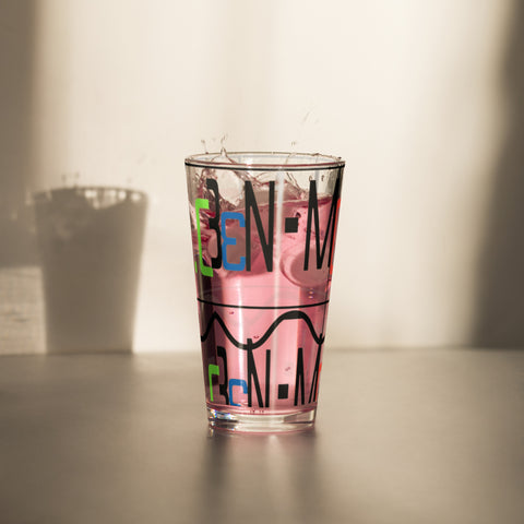 BM2-Casa: Logo Shaker Pint Glass