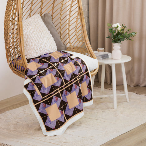 BM2-Casa ‘Mad 4 Plaid’ Sherpa Blanket
