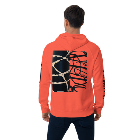 'Puzzled' Unisex Eco Raglan Hoodie