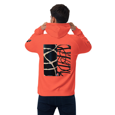'Puzzled' Unisex Eco Raglan Hoodie