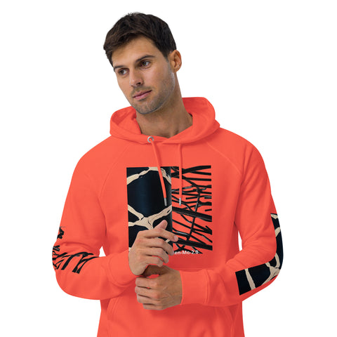 'Puzzled' Unisex Eco Raglan Hoodie