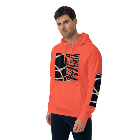 'Puzzled' Unisex Eco Raglan Hoodie