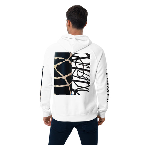 'Puzzled' Unisex Eco Raglan Hoodie