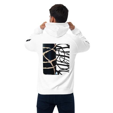 'Puzzled' Unisex Eco Raglan Hoodie