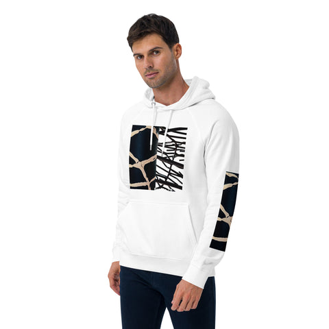 'Puzzled' Unisex Eco Raglan Hoodie