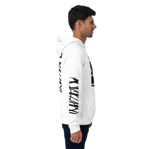 'Puzzled' Unisex Eco Raglan Hoodie