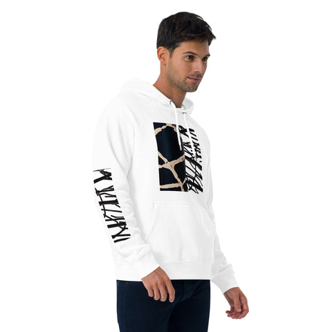 'Puzzled' Unisex Eco Raglan Hoodie