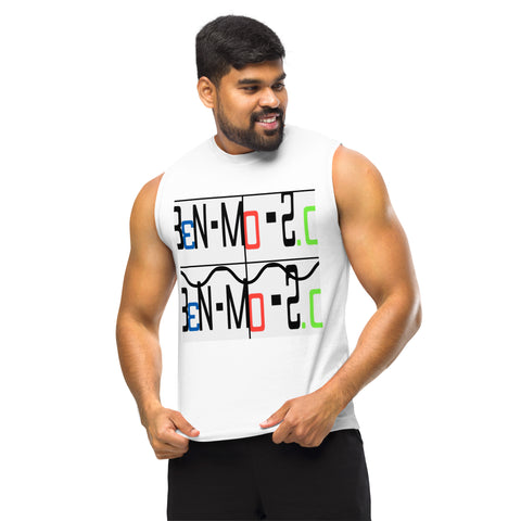 'Ben-Mo-2.0 Logo' Muscle Shirt