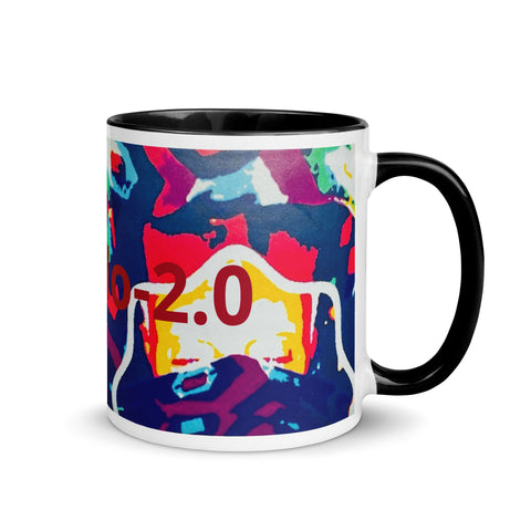 BM2-Casa ‘Two Halves' Mug with Color Inside