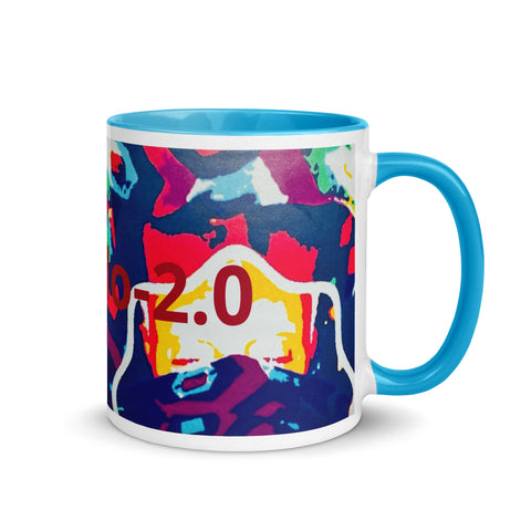 BM2-Casa ‘Two Halves' Mug with Color Inside
