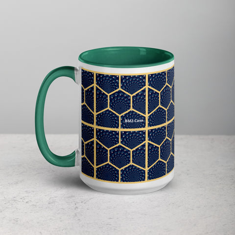 BM2-Casa: Honeycomb Ben Mug with Color Inside