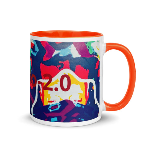 BM2-Casa ‘Two Halves' Mug with Color Inside