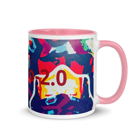 BM2-Casa ‘Two Halves' Mug with Color Inside