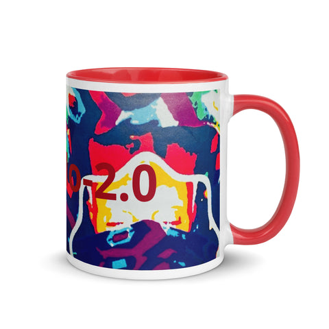 BM2-Casa ‘Two Halves' Mug with Color Inside