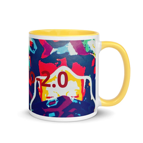 BM2-Casa ‘Two Halves' Mug with Color Inside