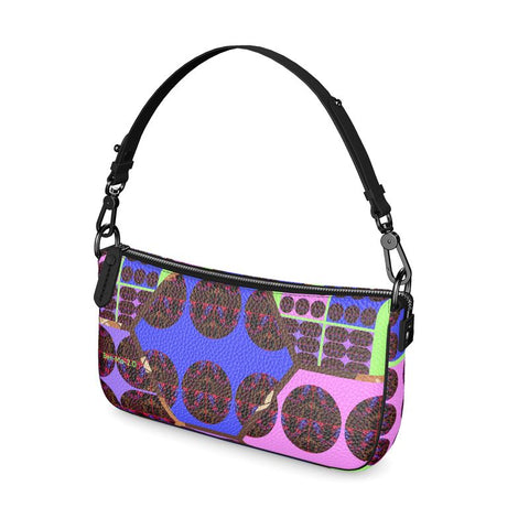 ‘Hotwired’ Baguette Leather Bag